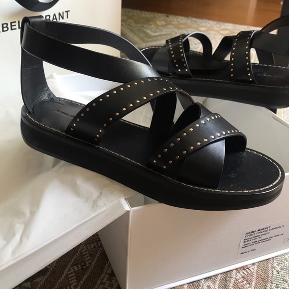 Isabel Marant Criss Cross sandals (Reduced) - Picture 1 of 9